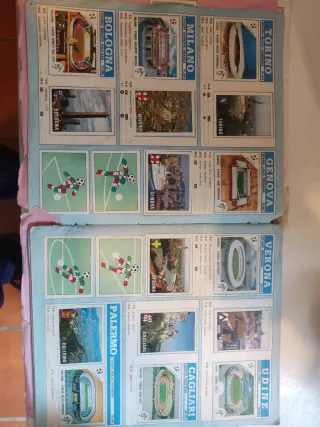 Álbum Cromos Italia 90 Panini