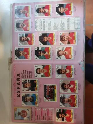 Álbum Cromos Italia 90 Panini