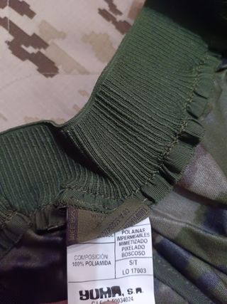 Polainas Camuflaje Militares