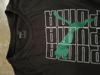 Camiseta Puma Talla M Negra