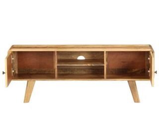 Mueble TV Madera maciza de mango 120x30x45