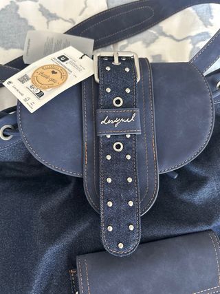 Mochila Desigual Azul Nueva
