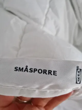 Edredón cálido IKEA blanco