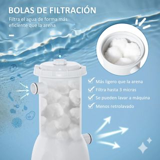 Depuradora de Filtro 4.000 L/H para Piscina