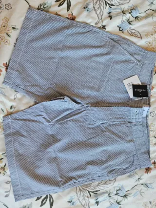 Pantalón corto Puro Ego Talla M Rayas