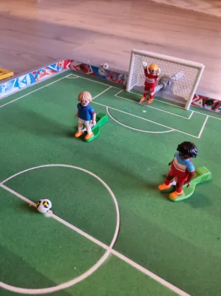 Campo de fútbol Playmobil