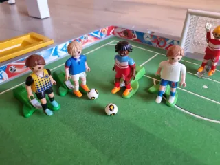 Campo de fútbol Playmobil