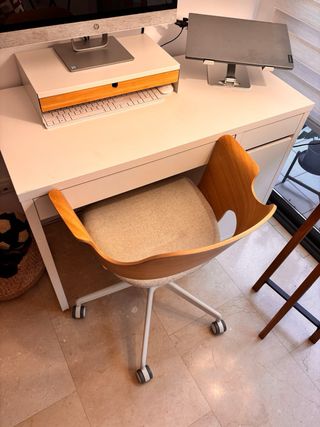 Escritorio IKEA MICKE Blanco 105x50 cm