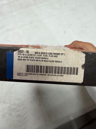 Embellecedor Harley FLHTCU Delantero y Trasero