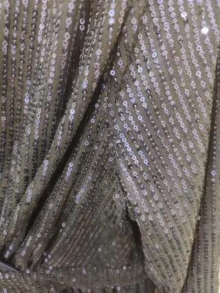 Vestido embarazada fiesta lentejuelas