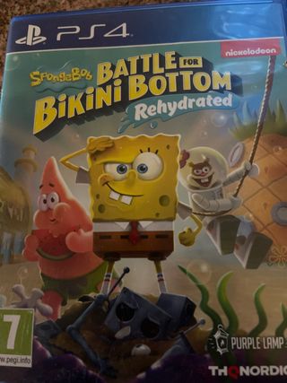 Juego Spongebob Battle for Bikini Bottom PS4