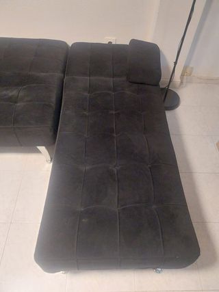 Conjunto de sofás de tela