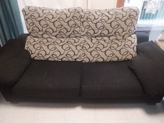 Conjunto de sofás de tela