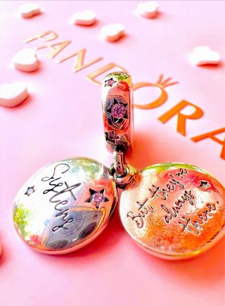Pandora Sisters Charm Plata