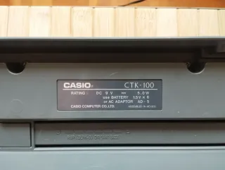 Teclado Casio CTK-100