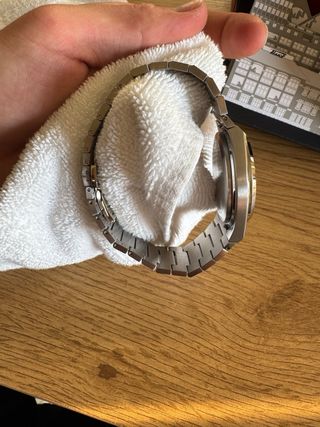 Tissot PRX Reloj Verde y Plateado