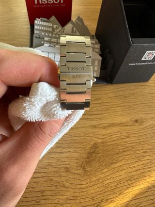 Tissot PRX Reloj Verde y Plateado