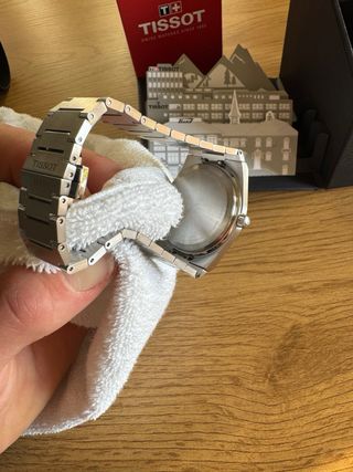 Tissot PRX Reloj Verde y Plateado