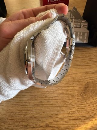 Tissot PRX Reloj Verde y Plateado