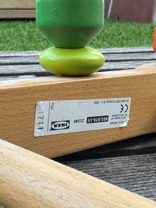 Laberinto de Cuentas de Madera Bebé IKEA