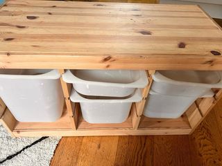 Mueble Almacenaje Juguetes Ikea Madera