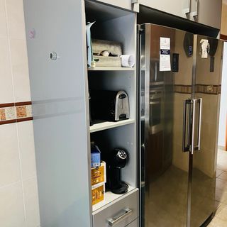 Cocina completa madera y metal