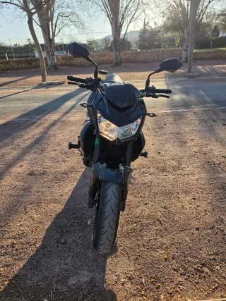 Kawasaki Z750 Negra