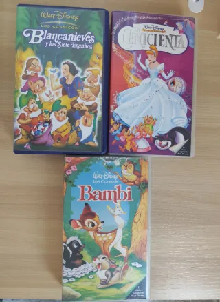 Películas VHS Disney