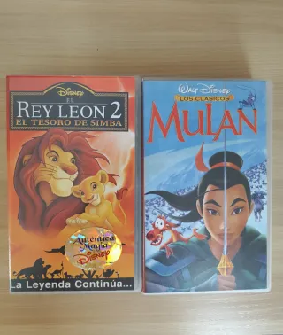Películas VHS Disney