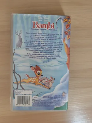 Películas VHS Disney