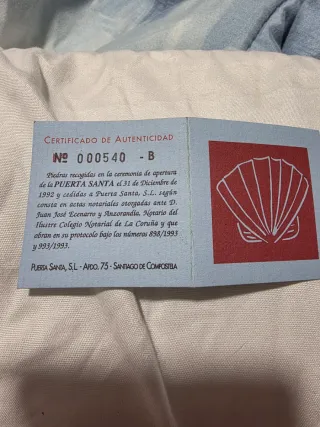 Medalla Cobre Puerta Santa