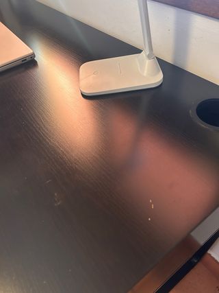 Escritorio Ikea Negro Madera