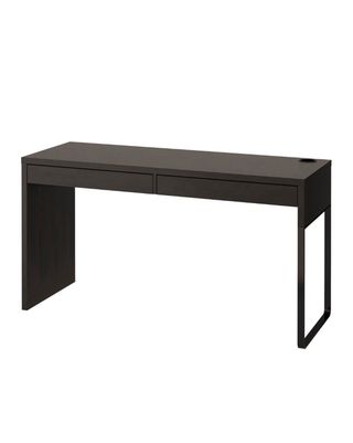 Escritorio Ikea Negro Madera
