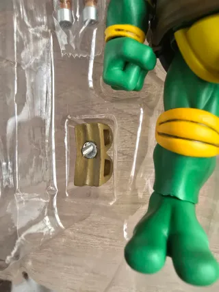 Michelangelo TMNT Herocross HMF#039 Hybrid Metal