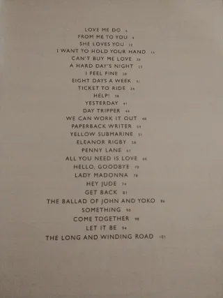 Beatles 1 - Raccolta Spartiti