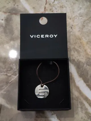 Colgante Viceroy Plata y Marrón