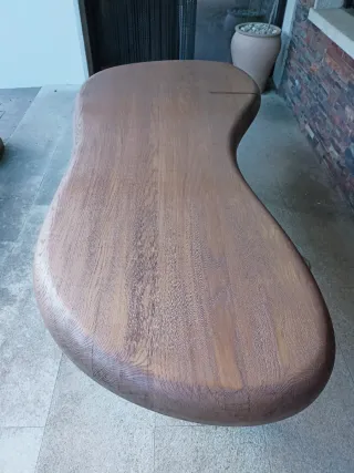 Mesa única madera maciza