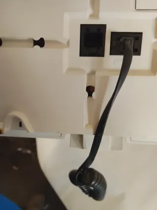 Teléfono fijo Telefonica blanco