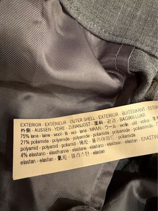 Pantalón Massimo Dutti Gris