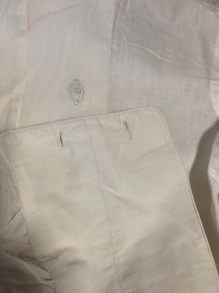 Camisa Vintage Caballero Blanca