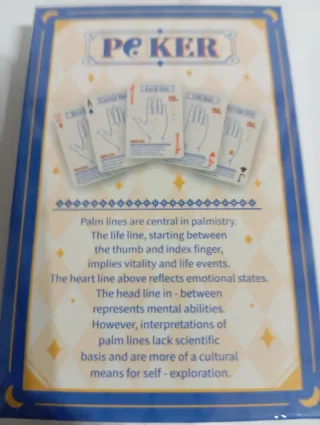 Carte da gioco Palmistry Poker