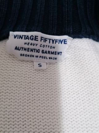 Maglia cotone uomo zip collo alto