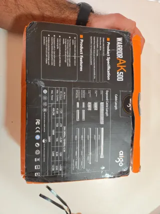 Fuente de Poder Aigo Warrior AK500 500W