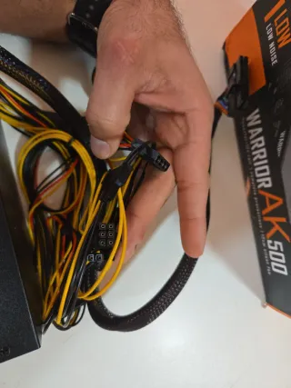 Fuente de Poder Aigo Warrior AK500 500W