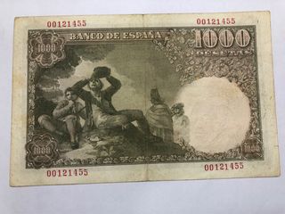 Billete 1000 Pesetas Banco de España 1949