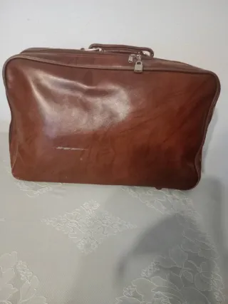 Maleta Marrón Vintage,  en buenas condiciones