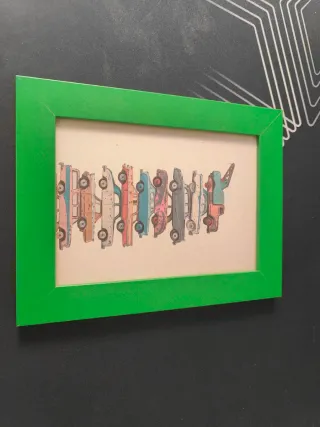 Pack 4 Cuadros Decoración Vintage