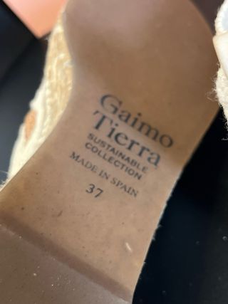 Alpargatas Gaimo Talla 37