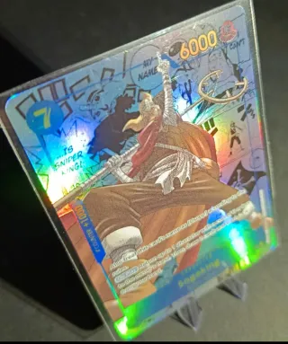 One piece Tcg Sogeking Manga Holografico fanart!