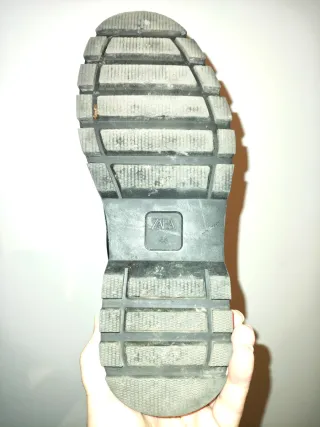 Stivali in pelle da uomo taglia 45, in perfette condizioni